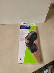 Actimove Knee Brace Wrap Around, Polycentric Hinges, Condyle Pads Black Small