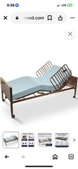 Drive 15030BV-PKG-1 Medical Semi Electric Ultra Light Plus Hospital Bed – Brown