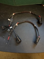 Used Pride Jazzy Elite 14/HD Black Quick Disconnect Battery Cable Set Of 2 Used