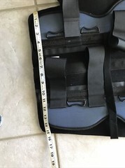 Knee Brace Immobilizer DeRoyal Semi-Rigid Foam w/ Straps 19” Long Universal Size