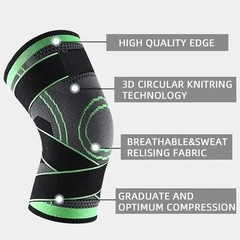 Knee Sleeve Compression Brace Support For Sport Gym Joint Pain Arthritis Relief