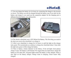 Replacement Battery Fit EMOTOR KR8803 Electric Adult Fold-able Wheelchair