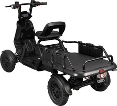 Heavy Duty 4-Wheel Electric Mobility Scooter for Adults w/Cargo Platform 1000W