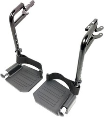 Economy Footrest for Standard Wheelchairs and Transport Chair, Composite Foot…