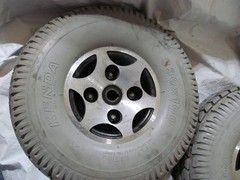 Wheels & Tires 330 X 100 from Hartway Rumba HP-3 Wheelchair
