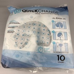 50 QuickChange Male Urine Management Wrap Incontinence One Size 10 ct X 5 SEALED
