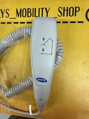 🥇Invacare Reliant 450 Patient Lift Hand Control Pendant 2 Channel w/Hook *L@@K*