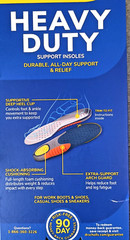 1 PAIR Men’s Dr Scholls Heavy Duty Support Insoles Pain Relief Shoe Sizes 8-14
