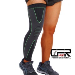 Leg Brace Thigh Compression Sleeve Calf Knee Support Socks Pain Relief Men Women