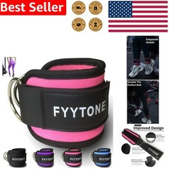 Comfortable Neoprene Ankle Cuff for Cable Machines, Hip Abductors, Leg Training