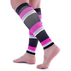 Doc Miller Legs Compression Stockings Calf 20-30MMHG Sleeves For Varicose Pain