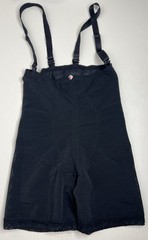 Design Veronique 1650 Abdominal Compression Girdle Open Crotch Black Size Large