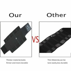 Slimming Body Shaper Mens Neoprene Waist Trimmer Belt Trainer Sauna Sweat Girdle