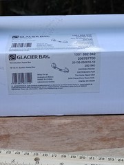 Glacier Bay 16.5 in Suction Cup Grab Bar White Portable No Tools Required