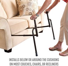 Stander Ez Stand-N-Go Chair Lift Assist For Elderly Grab Bar Standing Aid For