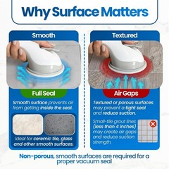 12-Inch Suction Cup Grab Bar – Stylish Safety Handle for Bathtubs & Showers