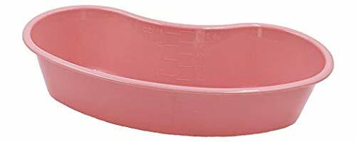 Comfort Axis 500 CC Kidney Shaped Rose 16 Ounce Basin with Graduations Pack of 5