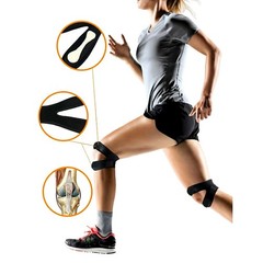 Compression Knee Support Brace Patella Joint Pain Arthritis Relief Sleeve