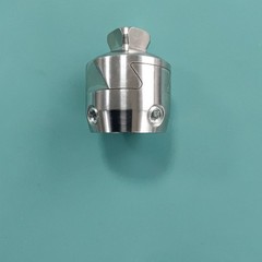 45mm Sliding Pyramid Double Adapter Prosthetic Connector Stainless Steel