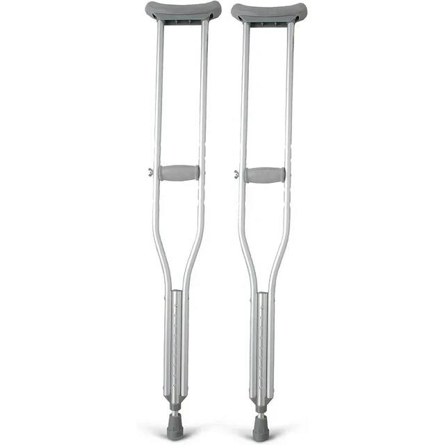 Guardian Standard Adjustable Aluminum (2) Crutches Adult 1 Pair MDSV80535