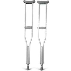 Guardian Standard Adjustable Aluminum (2) Crutches Adult 1 Pair MDSV80535