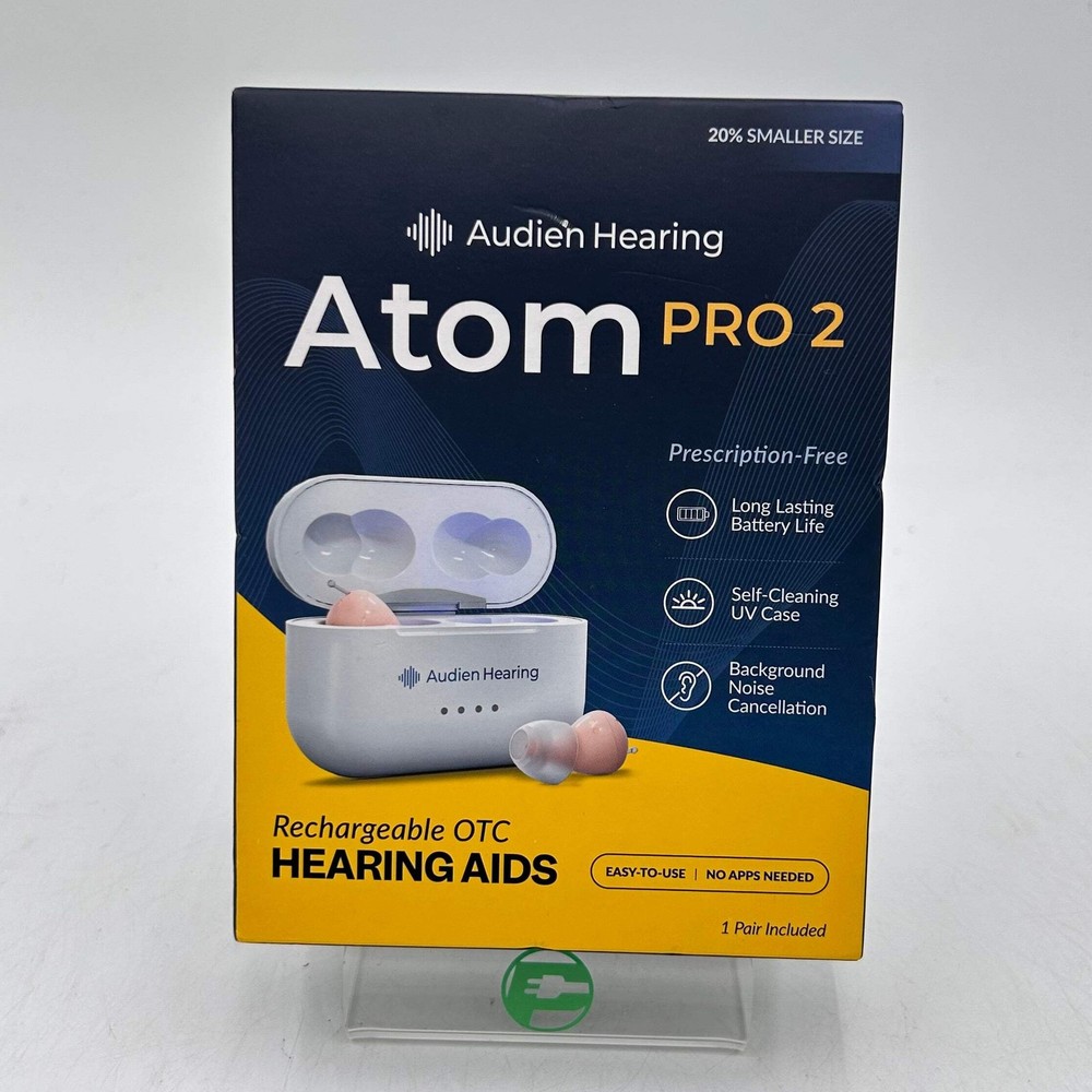 New Atom Pro 2 Over-The-Counter (OTC) Hearing Aid