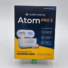 New Atom Pro 2 Over-The-Counter (OTC) Hearing Aid
