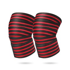 72″ Sports Knee Wraps for Cross Training WODs Gym Workouts Weightlifting Fitness