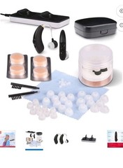 RCA RSH052GYRB OTC Behind-the-Ear Deluxe Hearing Aids Value Bundle Rechargeable