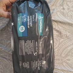 Assurance Men’s NEW Incontinence Underwear Large Extra Large Overnight 16 Count