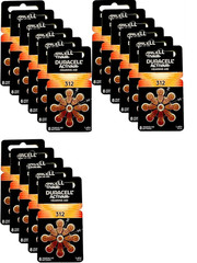Duracell Hearing Aid Batteries Size 312 – Fast Shipping- Fresh Exp-2029