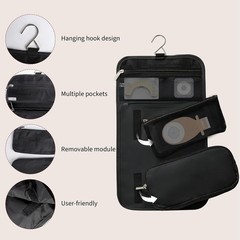 Hanging Ostomy Supplies Bags with Hook Travel Bag for Colostomy Accessories