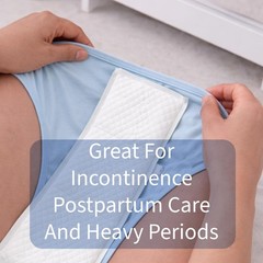 Vakly Postpartum Pads 6″ x 17″ (40 Pack) – Large Super Absorbent Maternity Pa…