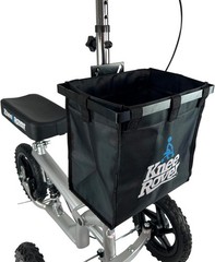 Large Capacity Knee Rover Basket Attachment – Secure Storage for Mobility Walker