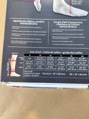 2- Mediven Men Classic 15-20 mmHg Calf Compression Stockings Closed Toe Size IV