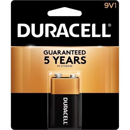 Duracell Ultra 9V Coppertop Battery 12 Pack 48 Ct Case Alkaline Bulk