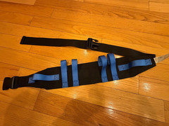 Gait Belt Transfer Walking with 6 Green Hand Grips Quick-Release Buckle LiftAid