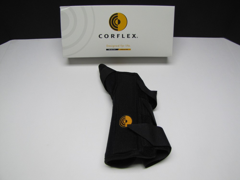 Corflex 8″ Ultra Fit Premium Wrist Splint Brace Support w ABD Thumb Left X-Small