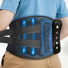 Back Brace for Men and Women, Lower Back Brace for Work and Lifting, Breathab…