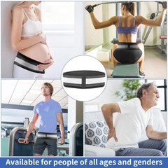 Sacroiliac SI Joint Hip Belt Lower Back Lumbar Support Brace Unisex Pain Relief
