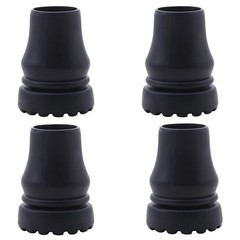 4Pcs Cane Tips 3/4 Inch Heavy Duty Rubber Cane Tips Anti Slip TPR Replacement…