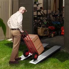 47.2 In. X 8.5 In. Aluminum Ramps, 880 Lbs. Capacity Loading Ramps for Motorcycl