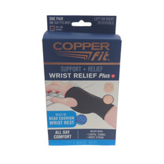 Copper Fit Support & Relief Left Or Right Relief Plus Reversible Sleeve L Or R