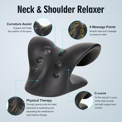 Neck Hump Corrector Cervical Traction Pillow for Pain Relief and Relaxation