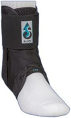 264014 ASO Ankle Stabilizer, Black, Medium 2 Pack
