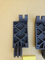 PAIR Quickie Motor Mounts Hanger Brackets for QM-710 715 720 Used Parts Plate
