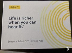 NEW Jabra Enhance Select 700 OTC Hearing Aids Bluetooth Rechargeable Sand Color