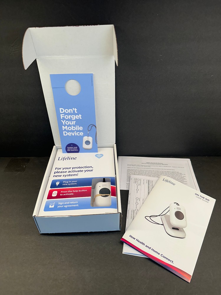 LIFELINE On-The-Go Personal Emergency 911 Response Mobile Button – NEW IN BOX