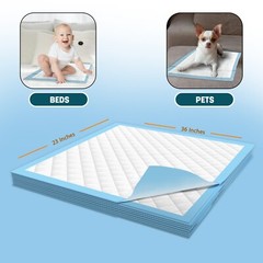 Disposable Underpads 23“ X 36“ Pee Pad ULTRA Absorbent Bed Incontinence Covers