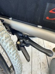 Tilite ZRA TITANIUM Ultralight 15”x18” Adj Depth Rigid Wheelchair Spinergy